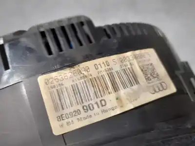 Автозапчастина б/у панель інструментів для audi a4 avant (8e) 2.0 tdi посилання на oem iam 8e0920901d  0263626090