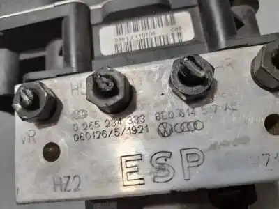 Pièce détachée automobile d'occasion abs (système anti-blocage des roues) pour audi a4 avant (8e) 2.0 tdi références oem iam 8eo614517al  0265234333