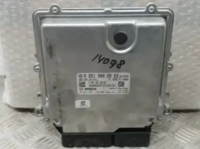 Second-hand car spare part ecu engine control for mercedes-benz vito mixto (447) 114/116 cdi 119 cdi/bt kompakt (447.701) oem iam references a6519002803 0281031244 bosch 