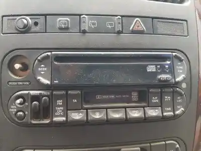 Piesă de schimb auto la mâna a doua sistem audio / cd radio casetofon pentru chrysler voyager (rg) 2.4 cat referințe oem iam 