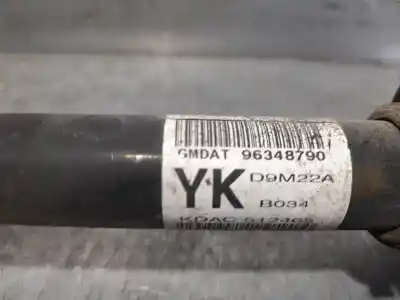 Pezzo di ricambio per auto di seconda mano trasmissione anteriore sinistra per chevrolet aveo lt riferimenti oem iam 96348790  