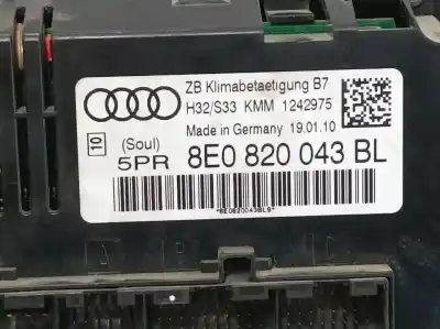 Автозапчастина б/у клімат-контроль для seat exeo st (3r5) (2009>) reference посилання на oem iam 8e0820043bl  1242975