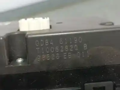 Peça sobressalente para automóvel em segunda mão comando de sofagem (chauffage / ar condicionado) por mazda 6 lim. (gh) 2.2 ce 125 active referências oem iam gdb461190  t1006282qb
