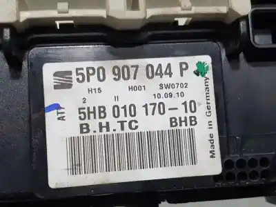 Peça sobressalente para automóvel em segunda mão comando de sofagem (chauffage / ar condicionado) por seat leon (1p1) reference referências oem iam 5p0907044p  5hb010170
