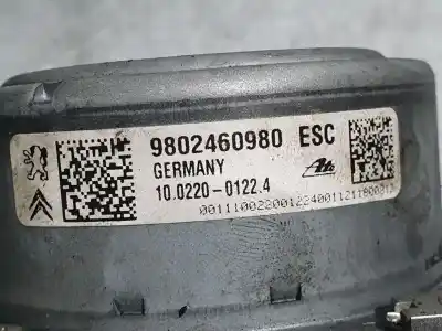 Peça sobressalente para automóvel em segunda mão abs por peugeot 208 active referências oem iam 9802460980  1002201224
