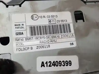 Recambio de automóvil de segunda mano de sistema audio / radio cd para ford focus lim. (cb8) trend referencias oem iam bm5t18c815ge  