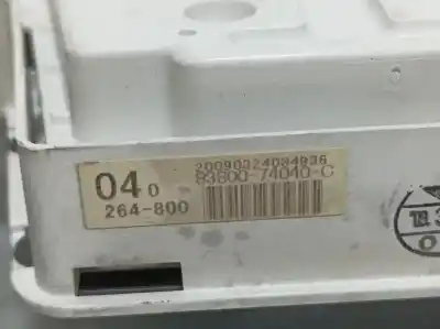 Peça sobressalente para automóvel em segunda mão quadrante por toyota iq básico referências oem iam 8380074040c  20090324084936