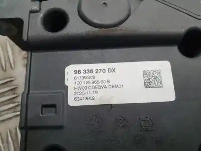İkinci el araba yedek parçası vites kolu için peugeot 2008 (p1) gt line oem iam referansları 98336270dx  61739g09
