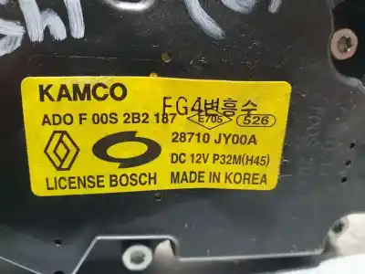 Автозапчасти б/у мотор заднего стеклоочистителя за renault koleos dynamique ссылки oem iam 28710jy00a  f00s2b2187