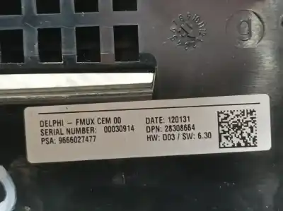 Second-hand car spare part multifunction switch for citroen c4 lim. seduction oem iam references 9666027477  28308664