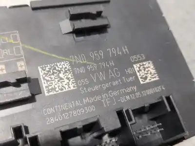 Second-hand car spare part electronic module for volkswagen sharan (7n1) advance bluemotion oem iam references 7n0959794h  