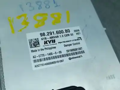Second-hand car spare part electronic module for ds 7 crossback la premiere oem iam references 9829160080  a2c7701400000