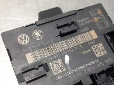 Second-hand car spare part electronic module for seat alhambra (710) 4kids reference oem iam references 7n0959792e  