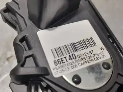 Автозапчастина б/у педальний потенціометр для citroen c4 picasso attraction посилання на oem iam 9674829780  