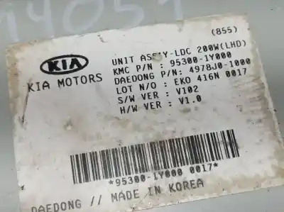 Pezzo di ricambio per auto di seconda mano modulo elettronico per kia picanto (ja) attract riferimenti oem iam 953001y000  4978j01000