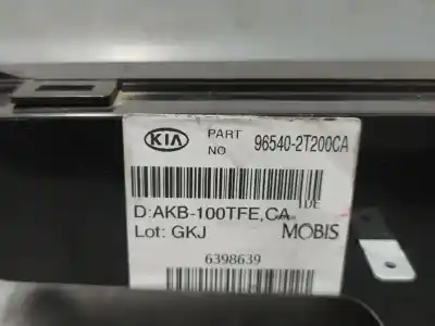 Peça sobressalente para automóvel em segunda mão comandos de alavanca por kia optima concept referências oem iam 965402t200ca  akb100tfeca