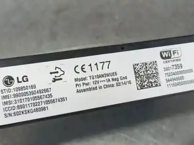 Second-hand car spare part electronic module for opel mokka x selective start/stop oem iam references 39017359  544987685