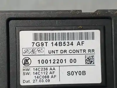 Second-hand car spare part electronic module for ford s-max (ca1) trend oem iam references 7g9t14b534af  1001220100