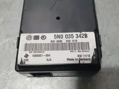 Pezzo di ricambio per auto di seconda mano modulo elettronico per seat leon (1p1) reference riferimenti oem iam 5n0035342b  7667883076