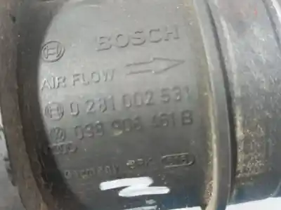 Автозапчастина б/у витратомір повітря для seat leon (1m1) stella посилання на oem iam 038906461b  0281002531