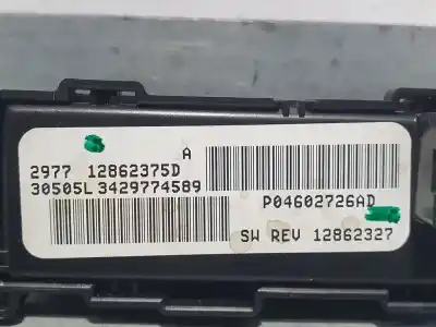 Second-hand car spare part multifunction switch for jeep compass limited oem iam references 12862375d  