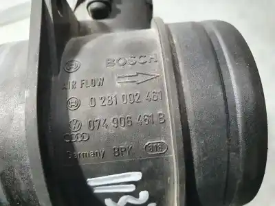 Second-hand car spare part flowmeter for seat leon (1p1) stylance / style oem iam references 074906461b  0281002461