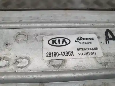 Peça sobressalente para automóvel em segunda mão intercooler por kia carnival 2.9 crdi vgt active referências oem iam 281904x90x  