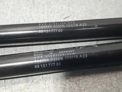 Second-hand car spare part tailgate gas strut for citroen c3 feel oem iam references 9813177780  