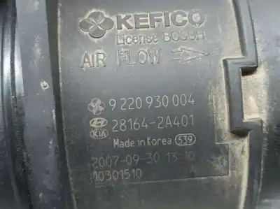 Автозапчастина б/у витратомір повітря для kia cee´d active посилання на oem iam 281642a401  9220930004