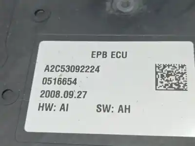 Peça sobressalente para automóvel em segunda mão travão de estacionamento elétrico por citroen c4 picasso exclusive plus referências oem iam 9685367580  0204280109