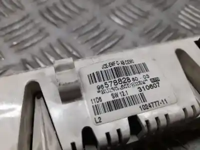 Second-hand car spare part multifunction display for citroen c4 coupe collection oem iam references 9657882880  102477711