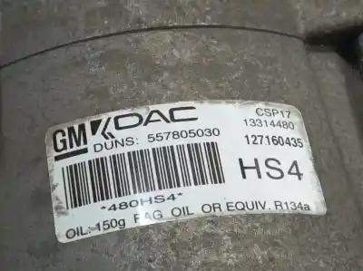 Second-hand car spare part air conditioning compressor for chevrolet orlando ltz oem iam references 13314480 557805030 dac 