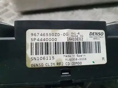 Автозапчасти б/у климат-контроль за citroen c-elysée exclusive ссылки oem iam 96746550zd  16w10e02