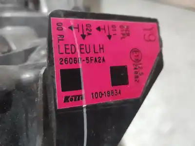 Second-hand car spare part left headlight for nissan micra v (k14) bose limited edition oem iam references 260605fa2a 10018834 led 