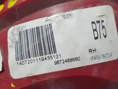 Pezzo di ricambio per auto di seconda mano paraurti luce posteriore destro per citroen ds4 sport riferimenti oem iam 9672488680  