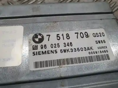 Second-hand car spare part automatic gearbox control unit for bmw x5 (e53) 3.0d oem iam references 7518709  5wk33503ak