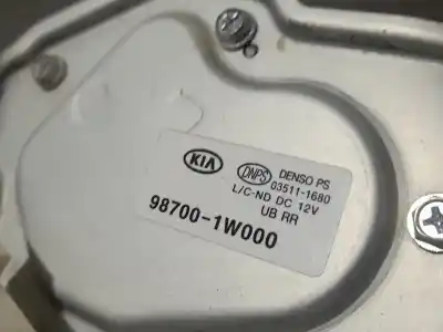 Peça sobressalente para automóvel em segunda mão motor do limpador traseiro por kia rio concept referências oem iam 987001w000  