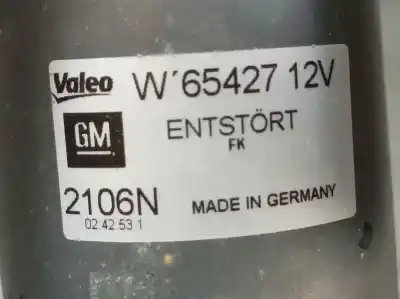 Pezzo di ricambio per auto di seconda mano tiranti e motorino del tergicristallo anteriore per opel corsa e selective riferimenti oem iam 13432685  w65427