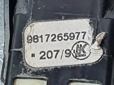 Second-hand car spare part switch for citroen c4 space tourer blue hdi 130 oem iam references 9817265977  