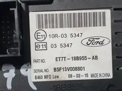 Автозапчасти б/у многофункциональный дисплей за ford fiesta (ccn) trend ссылки oem iam et7t18b955ab  