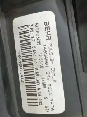 Peça sobressalente para automóvel em segunda mão motor de sofagem por citroen c4 cactus live referências oem iam t4054001  