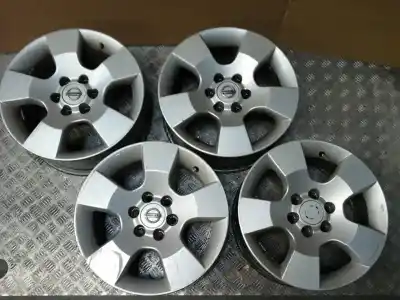Автозапчасти б/у комплект колес за nissan navara pick-up (d40m) double cab xe 4x4 ссылки oem iam  aluminio 7x16 6 torn et 30 
