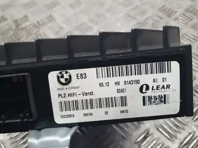 Peça sobressalente para automóvel em segunda mão módulo eletrónico antena por bmw x3 (e83) 2.0d referências oem iam 9143150  