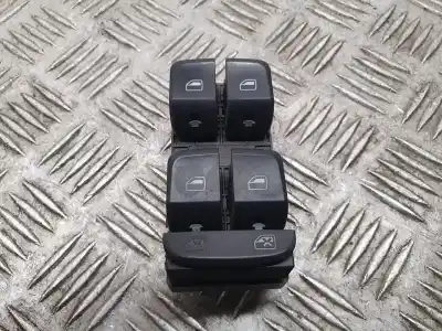 Peça sobressalente para automóvel em segunda mão botão / interruptor elevador vidro dianteiro esquerdo por audi a4 berlina (b8) básico quattro referências oem iam 