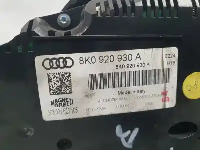 Peça sobressalente para automóvel em segunda mão quadrante por audi a4 berlina (b8) básico quattro referências oem iam 8k0920930c  503001523105