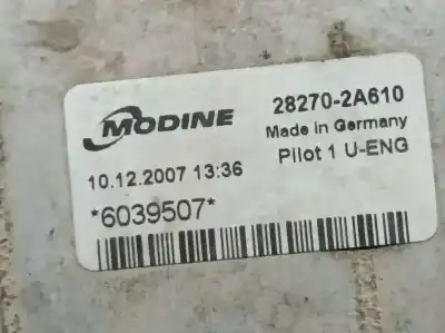 Peça sobressalente para automóvel em segunda mão intercooler por kia cee´d active referências oem iam 282702a610  6039507