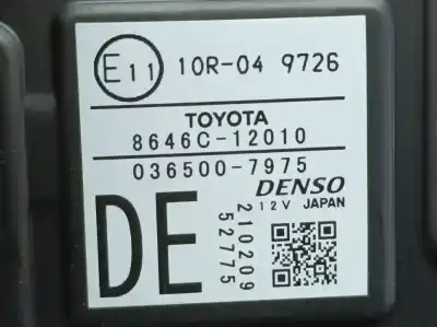 Second-hand car spare part camera for toyota corolla (e21) hybrid active oem iam references 864c12010  0365007975