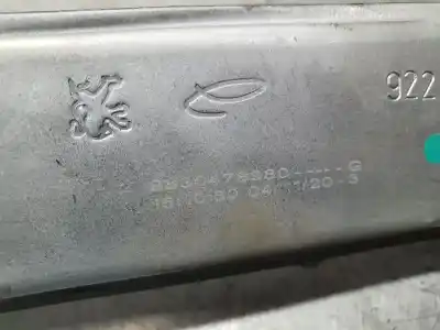 Second-hand car spare part driver left window regulator for citroen c3 elle oem iam references 9830478980  