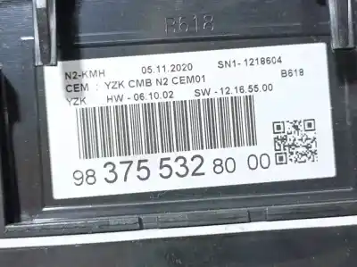 Peça sobressalente para automóvel em segunda mão quadrante por citroen c3 elle referências oem iam 9837553280  