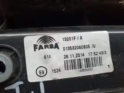 Second-hand car spare part left tailgate light for citroen nemo nivel b oem iam references 01353206080e  13201f